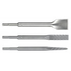 Image du produit : Coffret Makita 3 Outils percutants Haute Qualité SDS-Plus - diamètre 20 / 40mm - longueur totale 250mm - 3 pièce(s) | E-04911