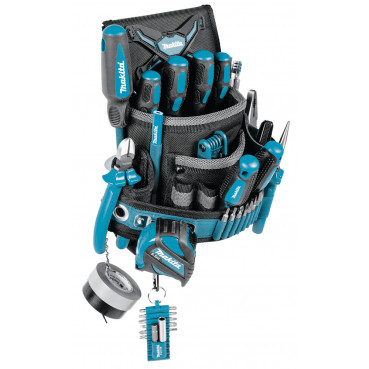 Sacoche spéciale porte outils électricien compatible système de ceinture à sangle - poids 0,630kg Makita | E-05181