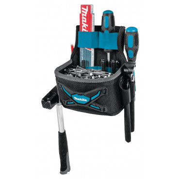 Sacoche spéciale porte outils du charpentier compatible système de ceinture à sangle - poids 0,300kg Makita | E-05197