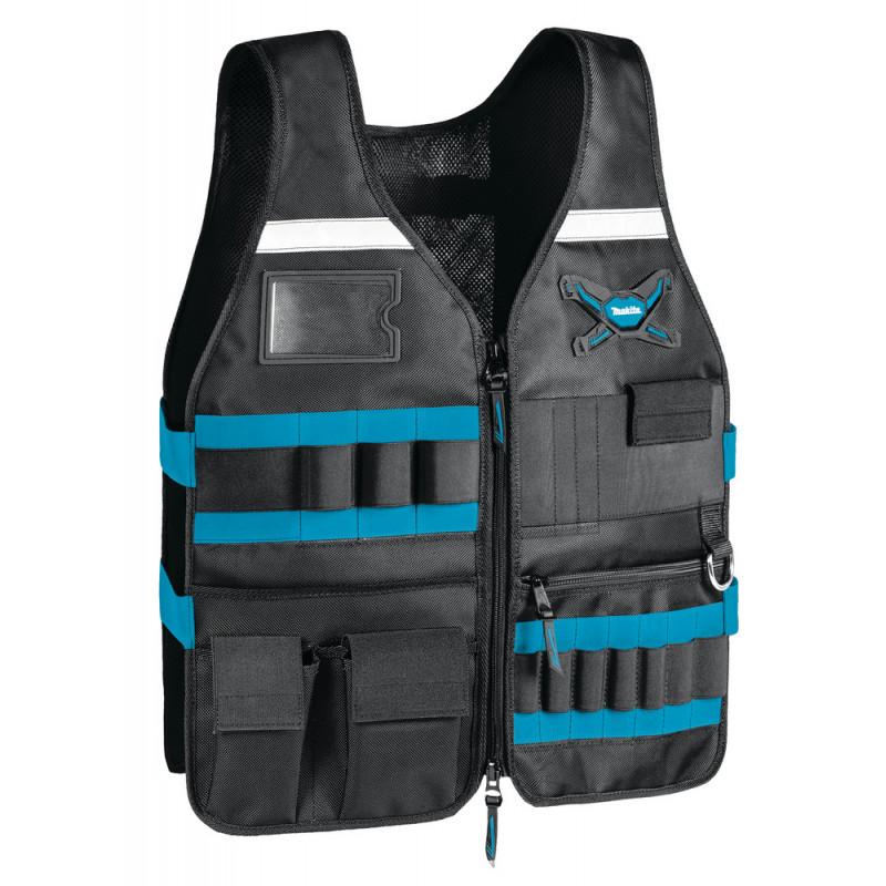 Veste Makita bricolage Makita gilet porte outils - poids 0,870kg | E-05636