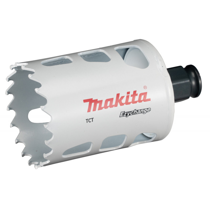 Scie cloche Makita multi-matériaux T.C.T, 51mm Ezychange - diamètre 51mm - profondeur maxi de perçage 60mm - 1 pièce(s) | E-06725