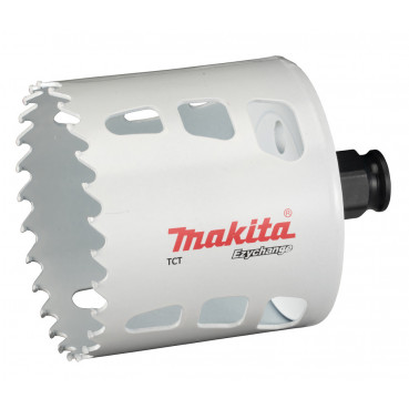 Scie cloche Makita multi-matériaux T.C.T, 73mm Ezychange - diamètre 73mm - profondeur maxi de perçage 60mm - 1 pièce(s) | E-06797