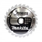 Image du produit : Lame de scie circulaire, T.C.T Efficut, 190 x 20mm 25 dents - diamètre 190mm - coupe-saignée 1,85mm Makita | E-11178