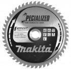 Image du produit : Lame scie circulaire, efficut t.c.t, 190 x 20mm 50 t - diamètre 190mm - coupe-saignée 1,85mm - 50 dents Makita | E-12251