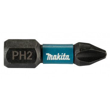 Master Carton 12 x Packs embout de vissage à chocs (Impact Black) PHILLIPS PH2 25mm - 25 pièce(s) Makita | E-12360-12