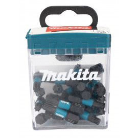 Pack embout de vissage à chocs (Impact Black) TORX - T25 25mm - 25 pièce(s) Makita | E-12398