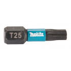 Image du produit : Pack embout de vissage à chocs (Impact Black) TORX - T25 25mm - 25 pièce(s) Makita | E-12398