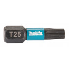 Image du produit : Master Carton 12 x Packs embout de vissage à chocs (Impact Black) TORX T25 25mm - 25 pièce(s) Makita | E-12398-12