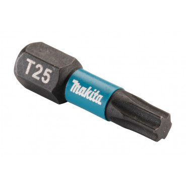 Master Carton 12 x Packs embout de vissage à chocs (Impact Black) TORX T25 25mm - 25 pièce(s) Makita | E-12398-12