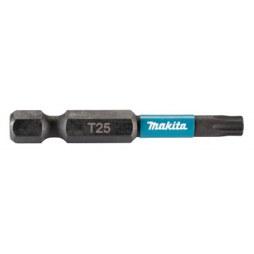 Pack embout de vissage à chocs (Impact Black) TORX - T25 50mm 10mm - 10 pièce(s) Makita | E-12435