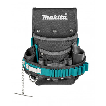 Sacoche spéciale porte outils électricien compatible système de ceinture à sangle Makita | E-15241