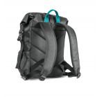 Image du produit : Sac à dos Makita avec rabat 330 x 200 x 400 mm - 14,0 Litres - dos et épaules rembourrés - fonction roll-top la taille du sac à dos s'adapte au contenu - compartiment latéral | E-15528