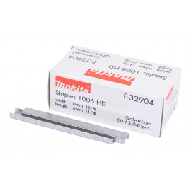 Agrafes pour agrafeuses à batterie - largeur 10mm - longueur totale 6mm - 5 040 pièce(s) Makita | F-32904