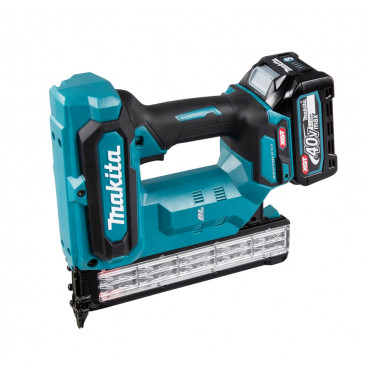 Cloueur Makita XGT 40 Volts MAX - sans fil Lithium (Li-Ion) - 2 Ah - longueur 15,20,25,30,35,40mm - jauge 18 Ga - capacité du magasin 100 - poids 22kg | FN001GA201