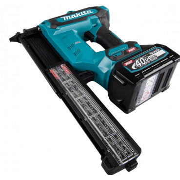 Cloueur Makita XGT 40 Volts MAX - sans fil Lithium (Li-Ion) - (Produit seul) - longueur 15,20,25,30,35,40mm - jauge 18 Ga - capacité du magasin 100 - poids 22kg | FN001GZ02