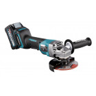 Image du produit : Meuleuse Makita Ø 125mm XGT 40 Volts MAX Lithium (Li-Ion) - 4 Ah - filetage M14 | GA013GM201