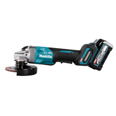 Meuleuse Makita Ø 125mm XGT 40 Volts MAX Lithium (Li-Ion) - 4 Ah - filetage M14 | GA013GM201